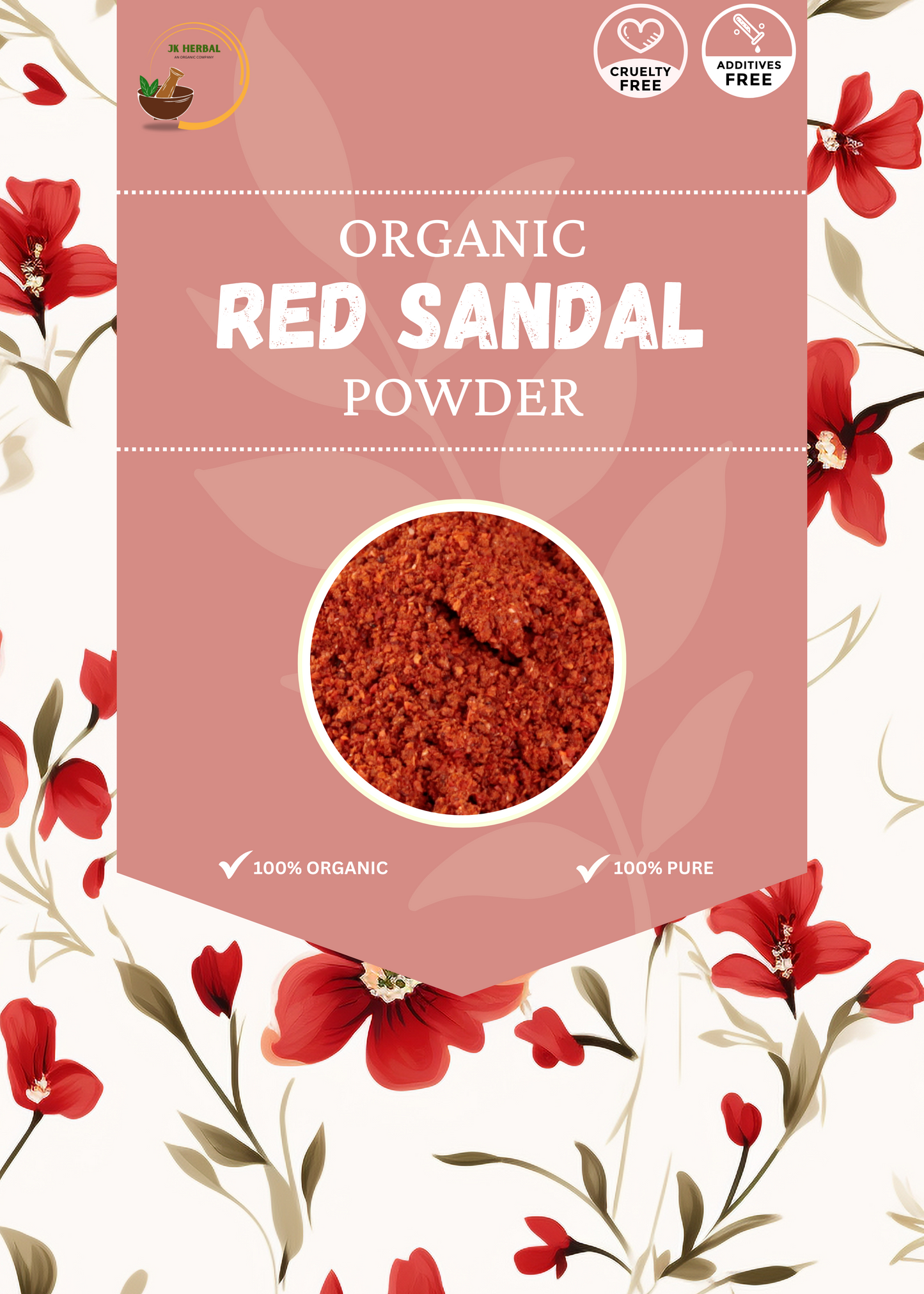 RED SANDAL POWDER