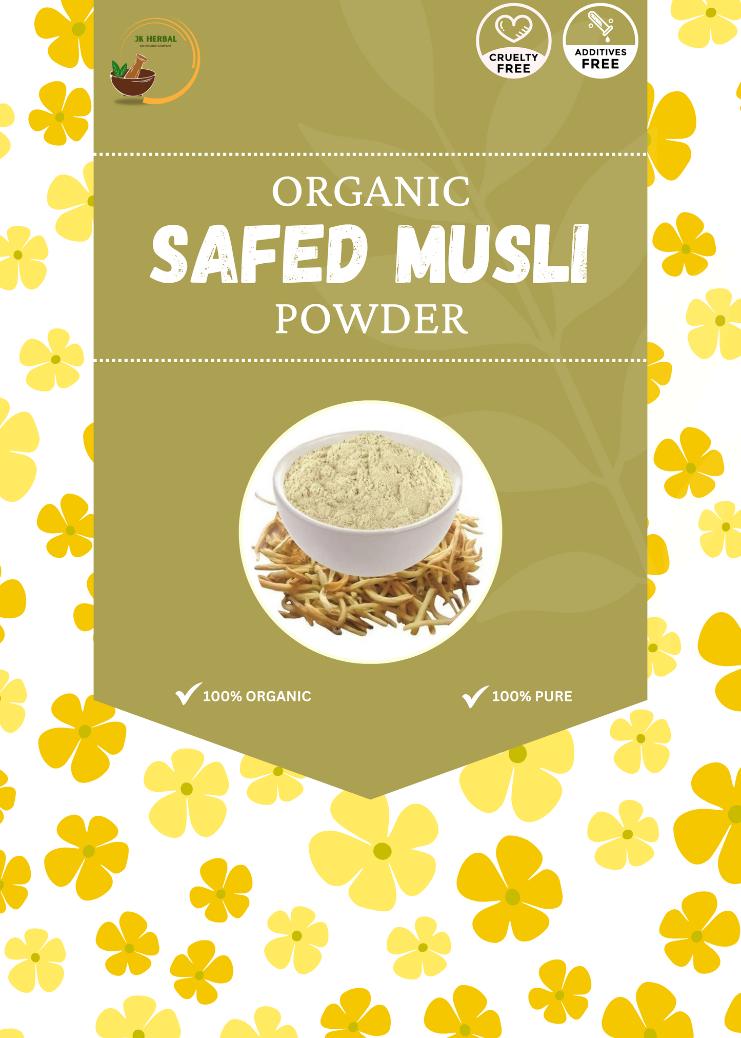 SAFED MUSLI POWDER