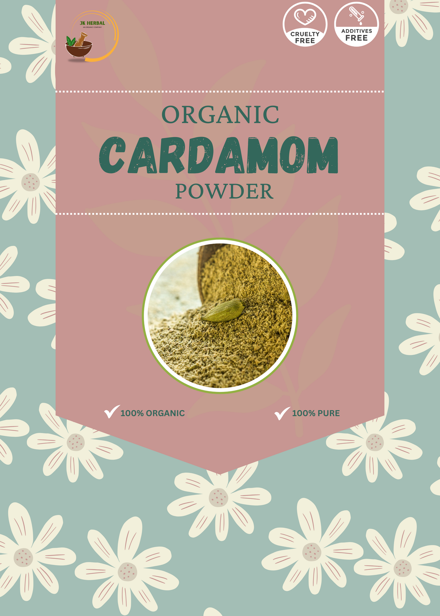 CARDAMOM (GREEN) POWDER