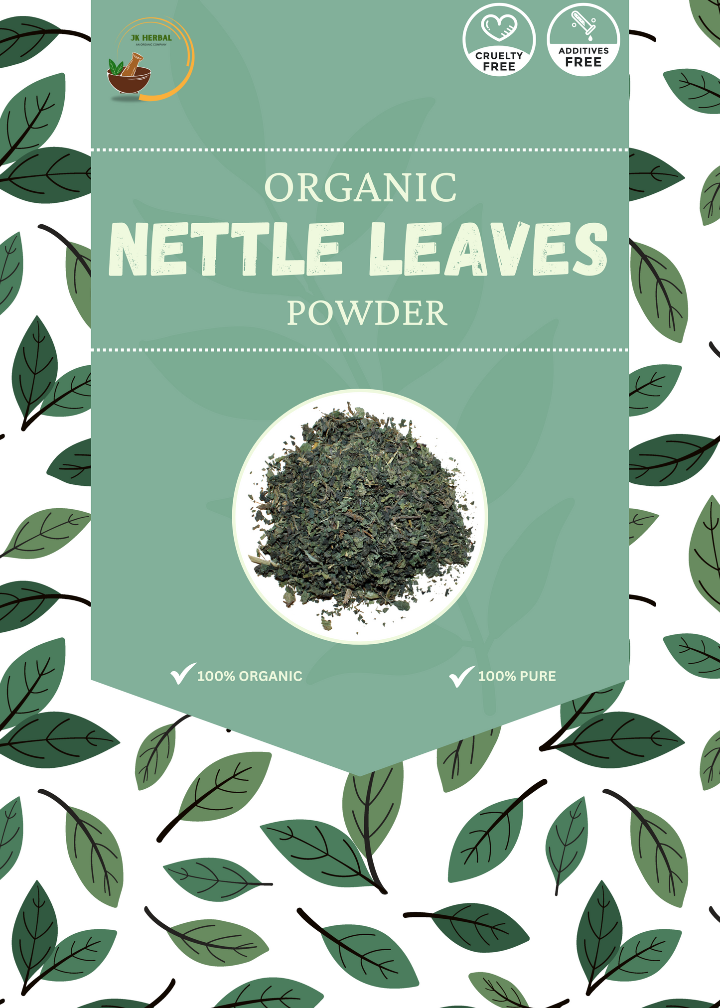 DRIED NETTLE LEAVES POWDER