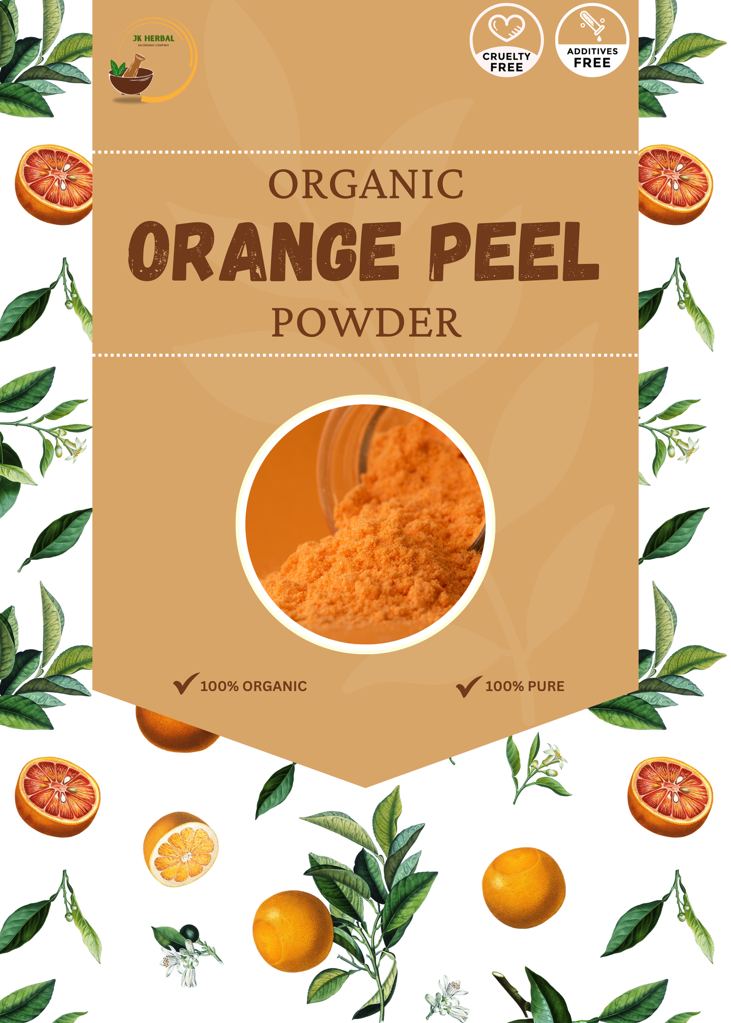 ORANGE PEEL POWDER